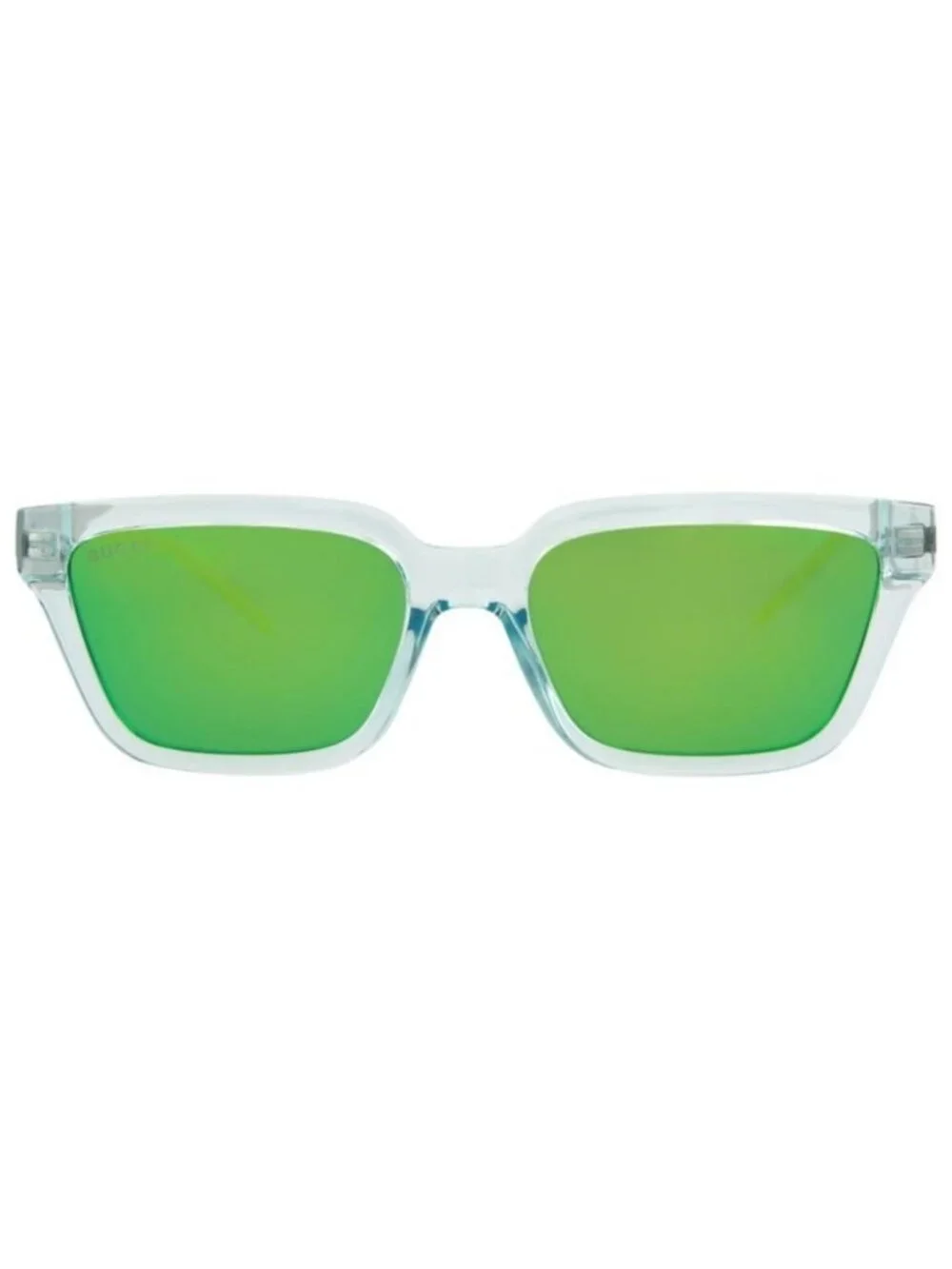 New Gucci Mens Square/Rectangle Light Blue Green Fashion Designer Sunglasses